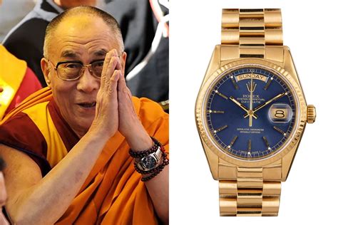 dalai lama wearing my rolex|dalai lama rolex.